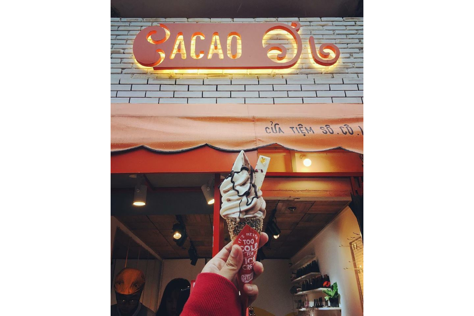 Kem Vanila Và CaCao 