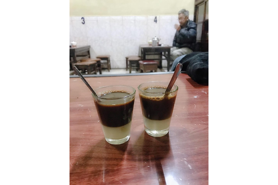 Cà Phê Sữa Nóng