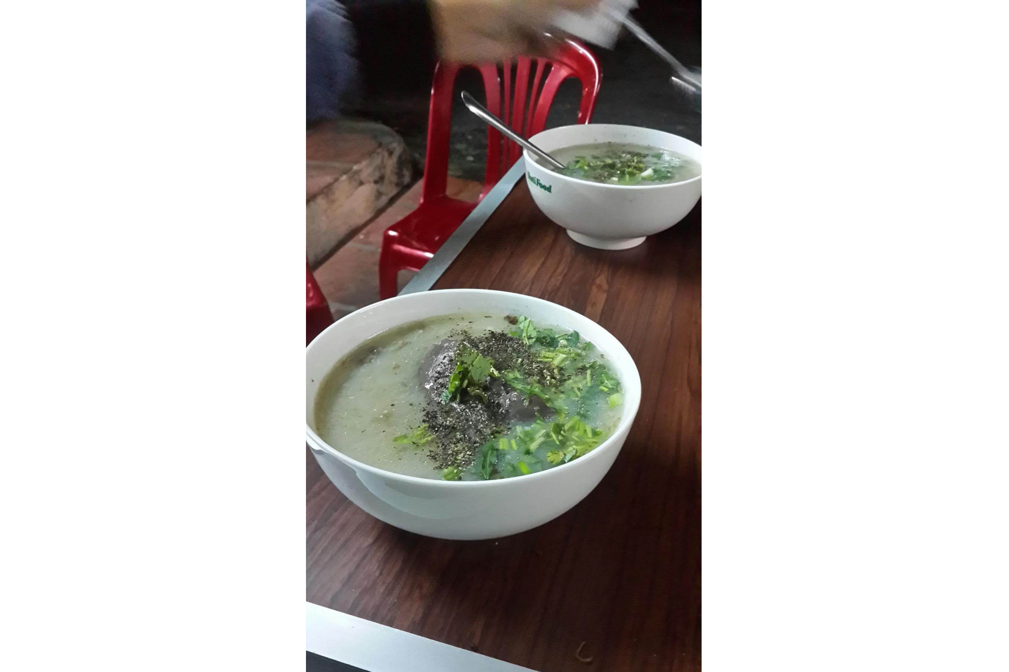 Cháo Vịt và Huyết