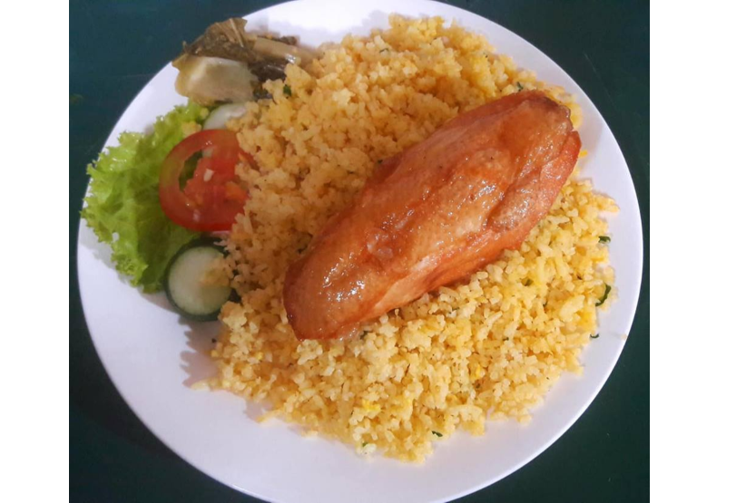 Cơm Ức Gà Xối Mỡ