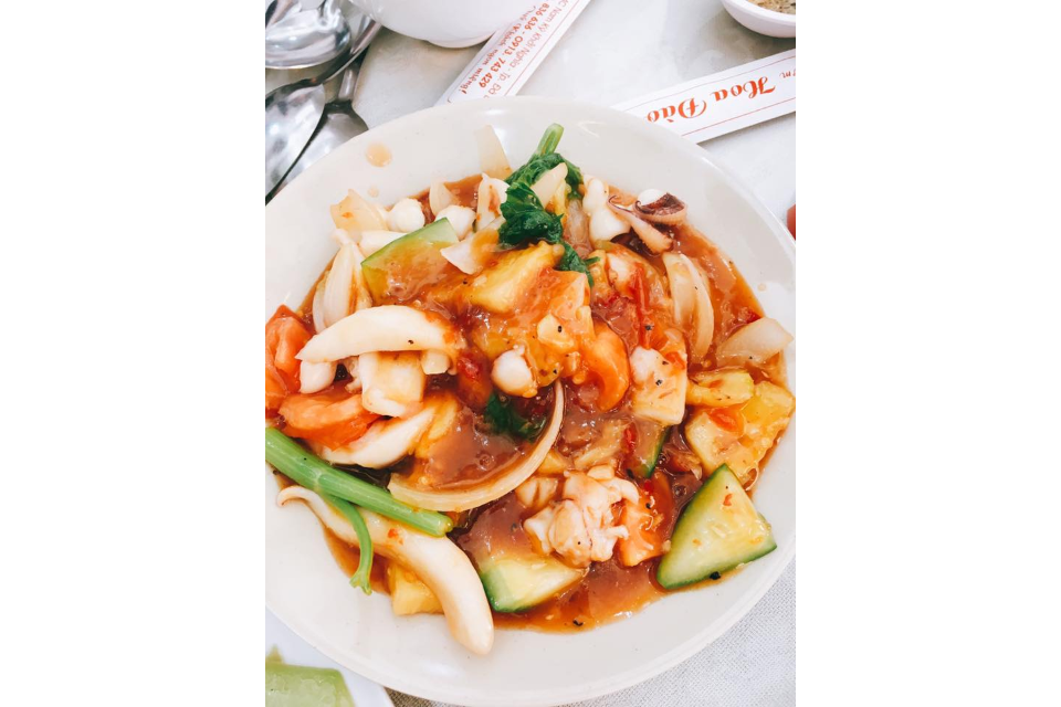 Mực Xào