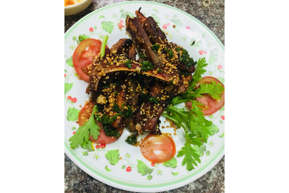 Sườn Dê Nướng