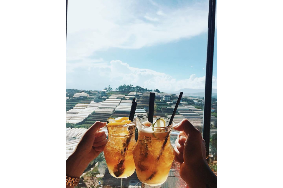 Trà Đào Cam Sả