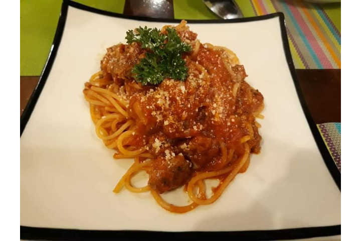 Mì Ý Sốt Bò Băm