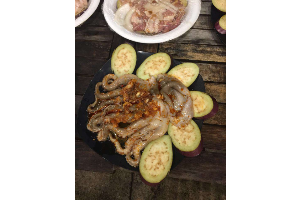 Bạch Tuộc Nướng