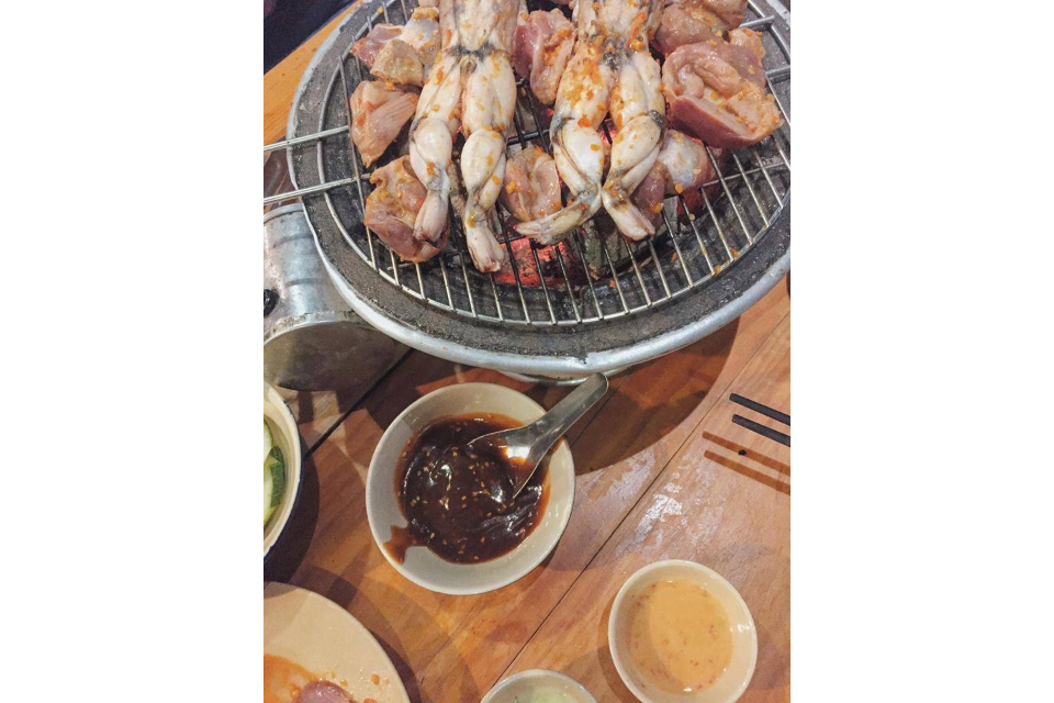 Ếch Nướng
