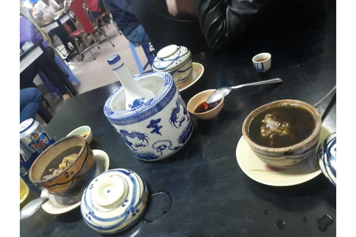 Tiềm Óc Heo Cách Thủy