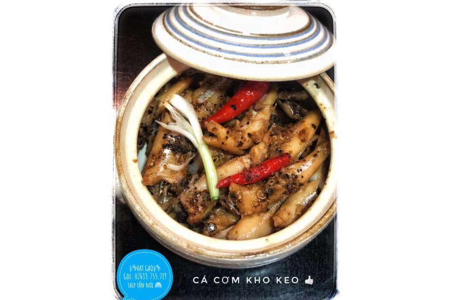 Cá Cơm Kho Keo