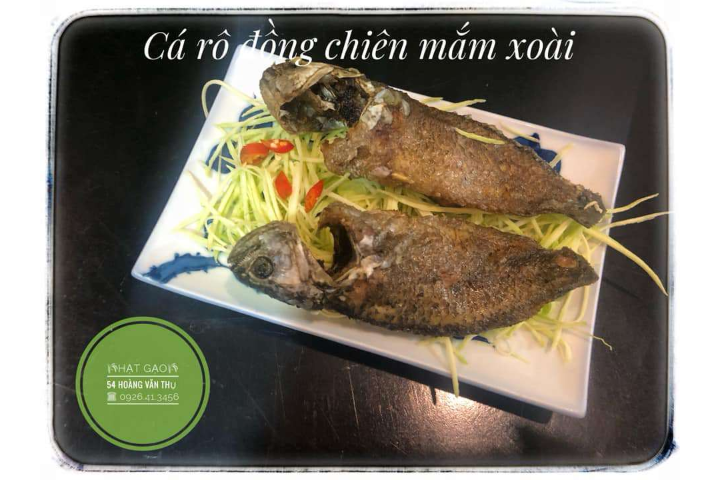 Cá Rô Đồng Chiên Nước Mắm