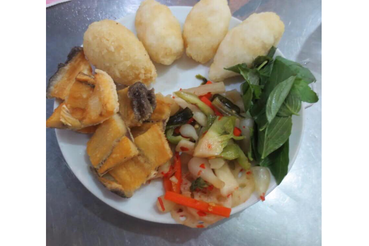 Cơm Nướng Giấy Bạc, Cá Sapa