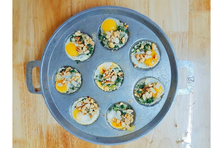 Hàu Nướng Trứng