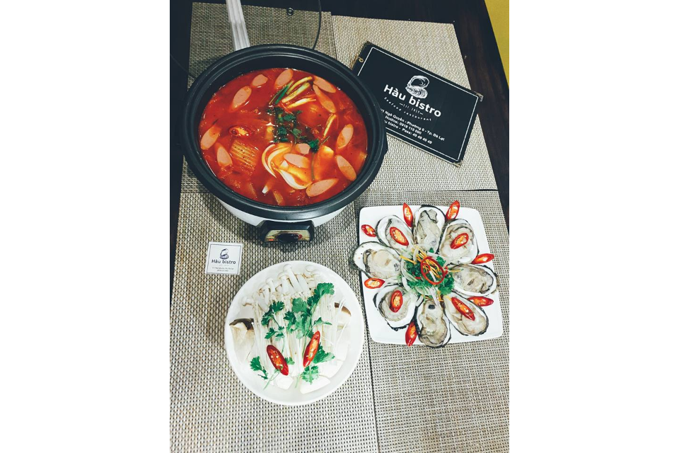 Lẩu Kim Chi Hàu