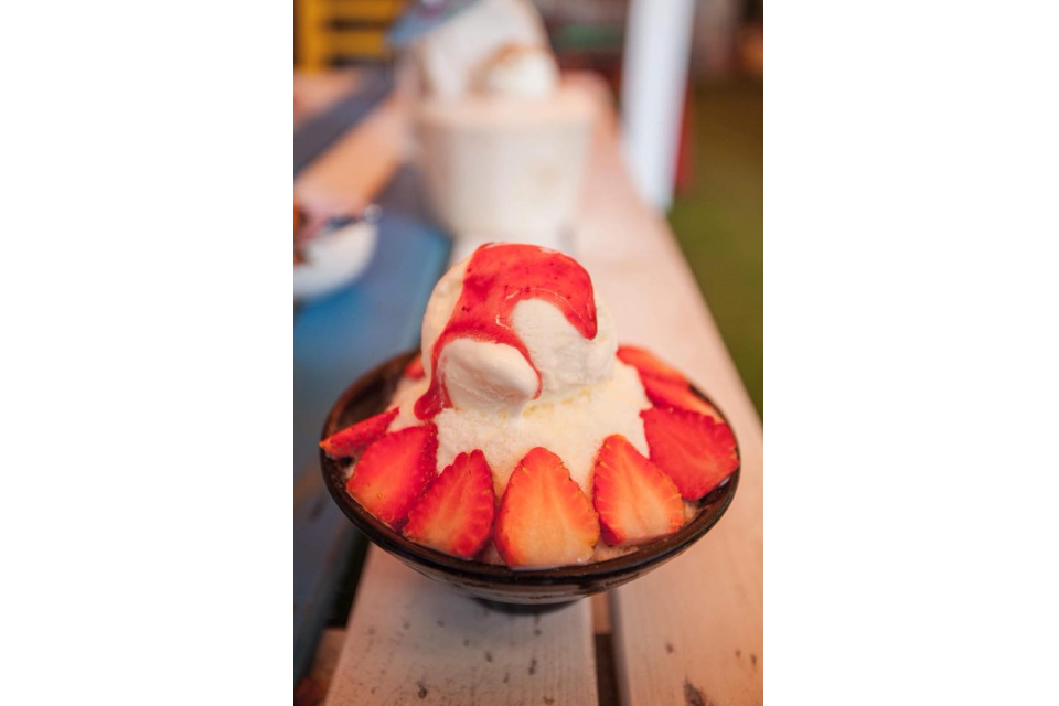 Bingsu Dâu