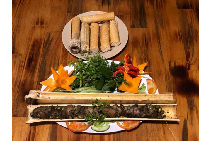 Cơm Lam, Thịt Nướng