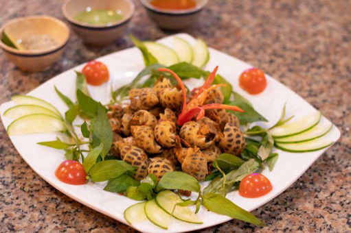 Ốc Hương Xào Tỏi