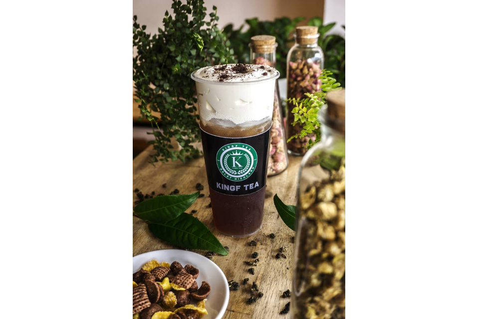 Hồng Trà Milk Foam