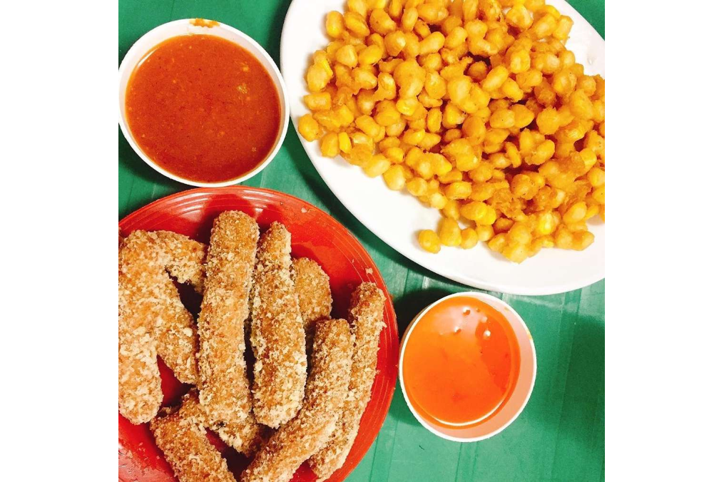 Bắp Xào, Bánh Gạo Phô Mai