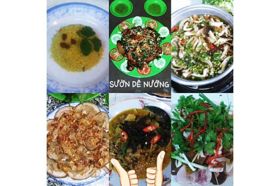 Dê Nướng, Cơm, Cà Ri Dê, Lẩu Dê, Dê Tái