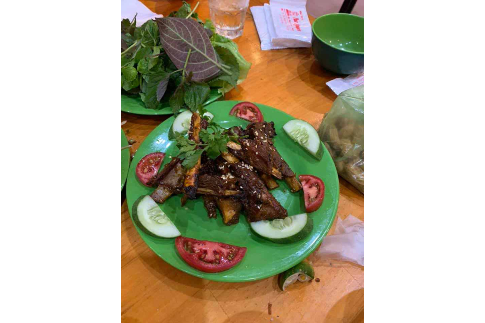 Sườn Dê Nướng