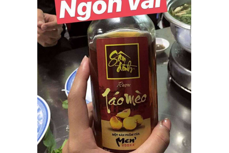 Rượu Táo Mèo