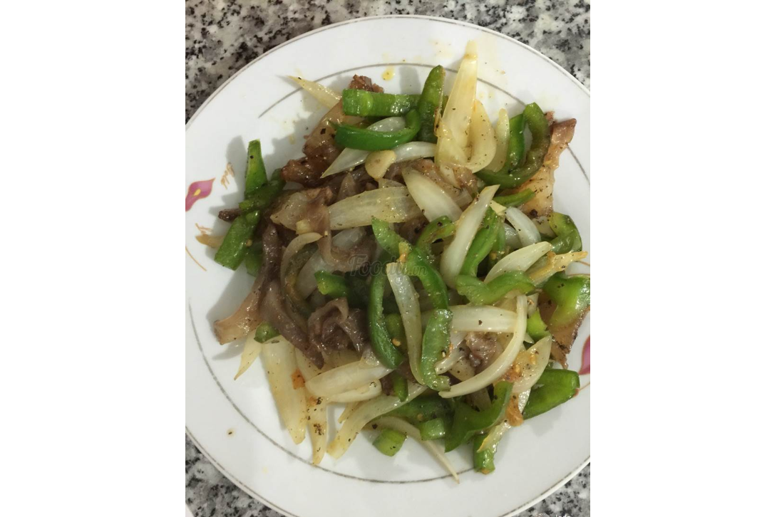 Gân Bò Xào Sa Tế