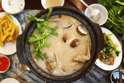 Lẩu Cháo Chim Bồ Câu