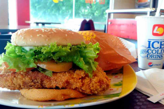 Hamburger Gà