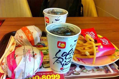 ComBo Hamburger, Khoai Tây, Nước Ngọt