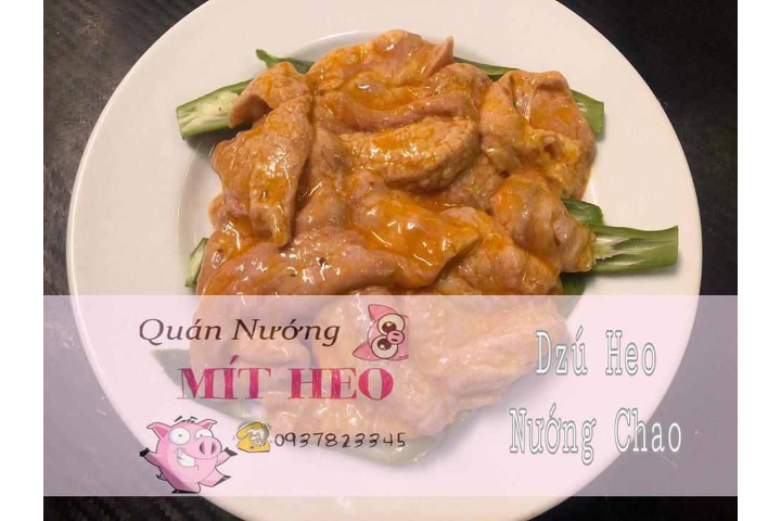 Zú Heo Nướng Chao