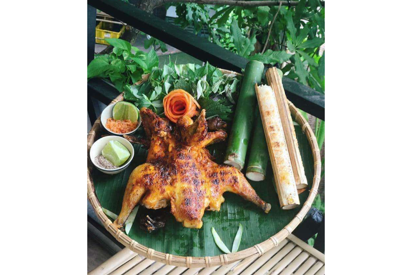 Gà Nướng, Cơm Lam