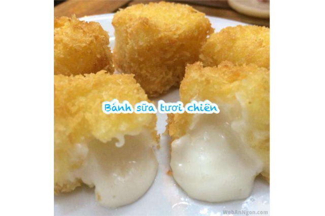 Bánh Sữa Tươi Chiên