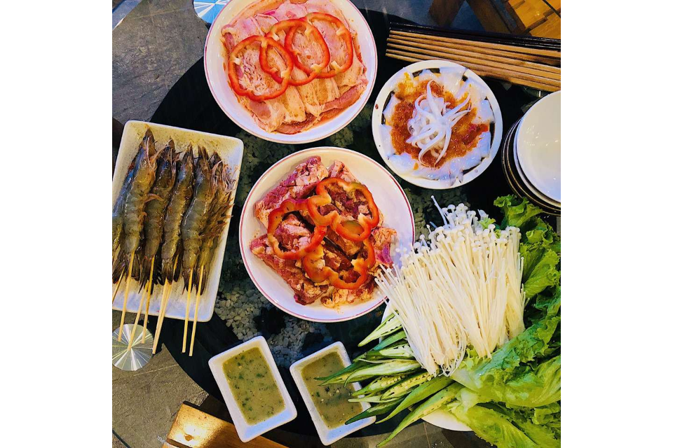 Tôm, Các Loại Thịt Nướng