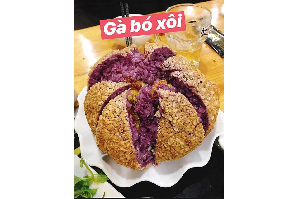 Gà Bó Xôi