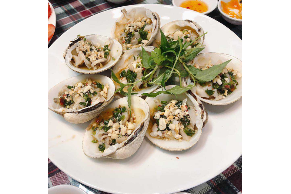 Ốc Chén Nướng Mỡ Hành