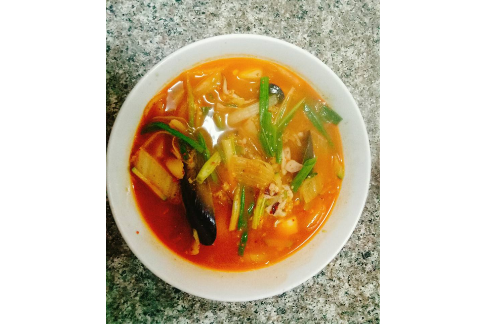 Súp Hải Sản Cay