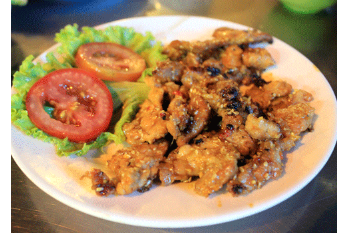 Thịt Heo Rừng Nướng