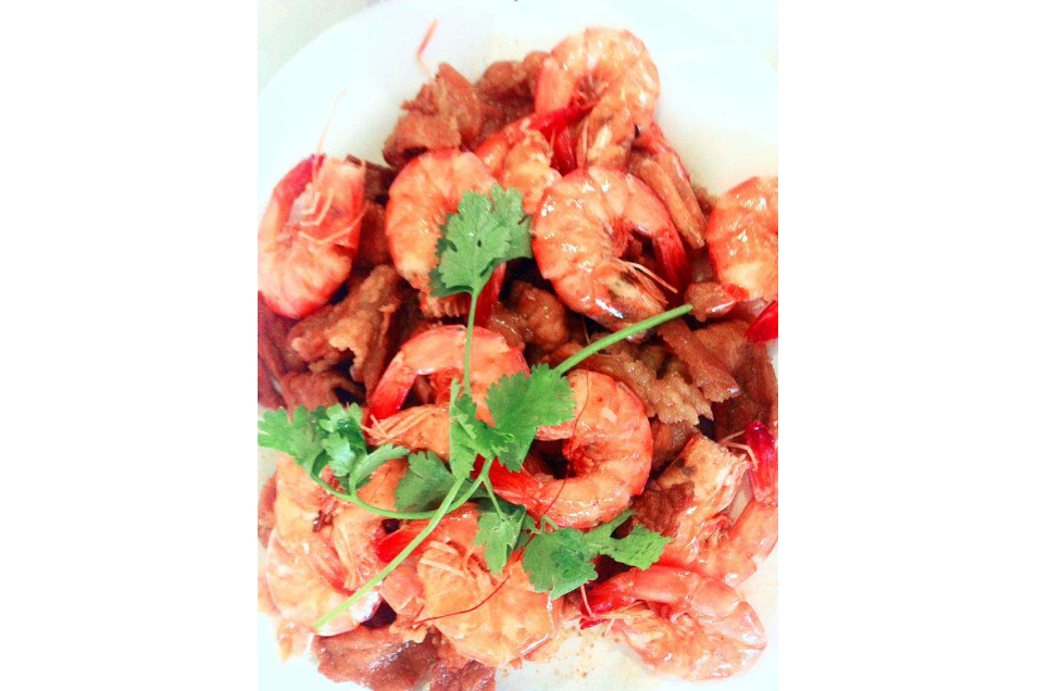 Tôm Kho Thịt