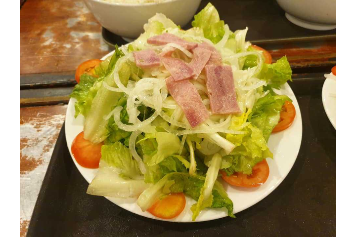 Salad Thịt Xông Khói