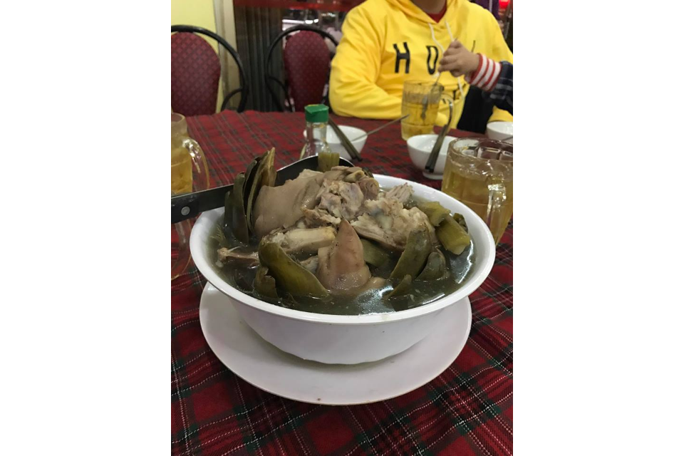 Canh Atiso Giò Heo