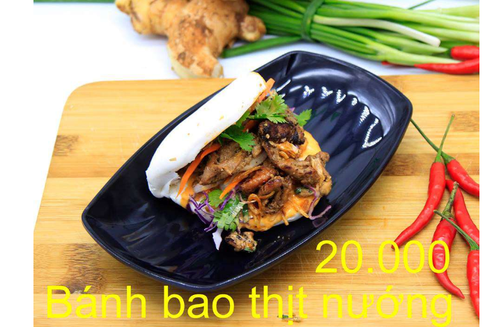 Bánh Bao Thịt Nướng