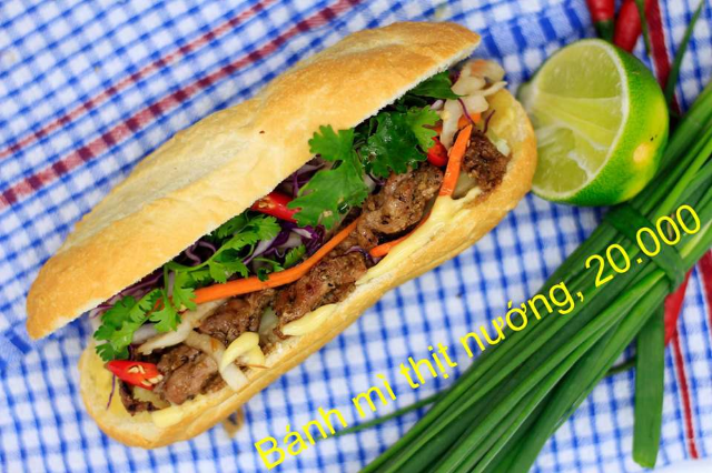 Bánh Mì Thịt Nướng