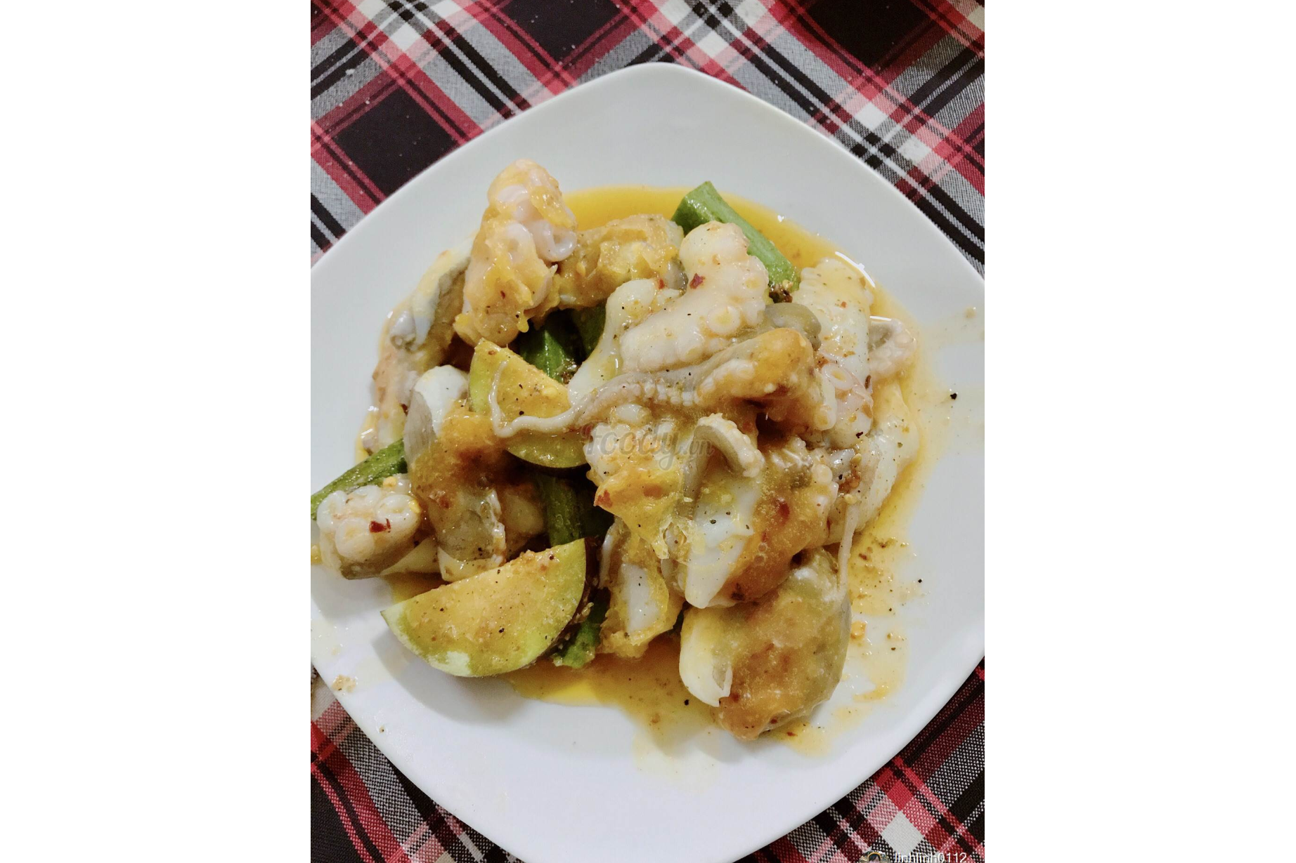 Bạch Tuộc Nướng Ngói
