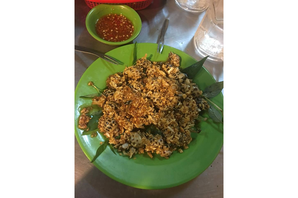 Ốc Hương Xào Tỏi
