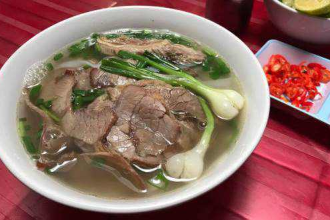 Phở Bắp Bò Và Xương