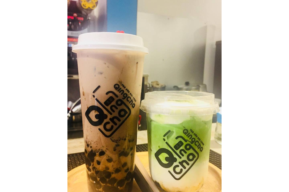Trà Sữa Trân Châu Đường Đen Và Trà Sữa Matcha