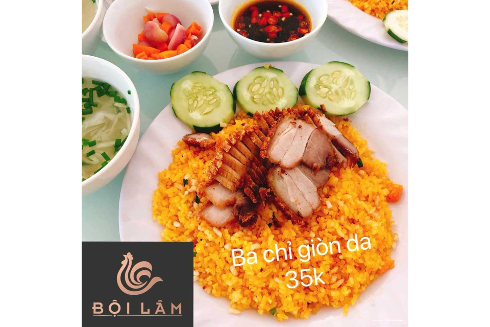 Cơm Chiên Ba Chỉ Giòn Da