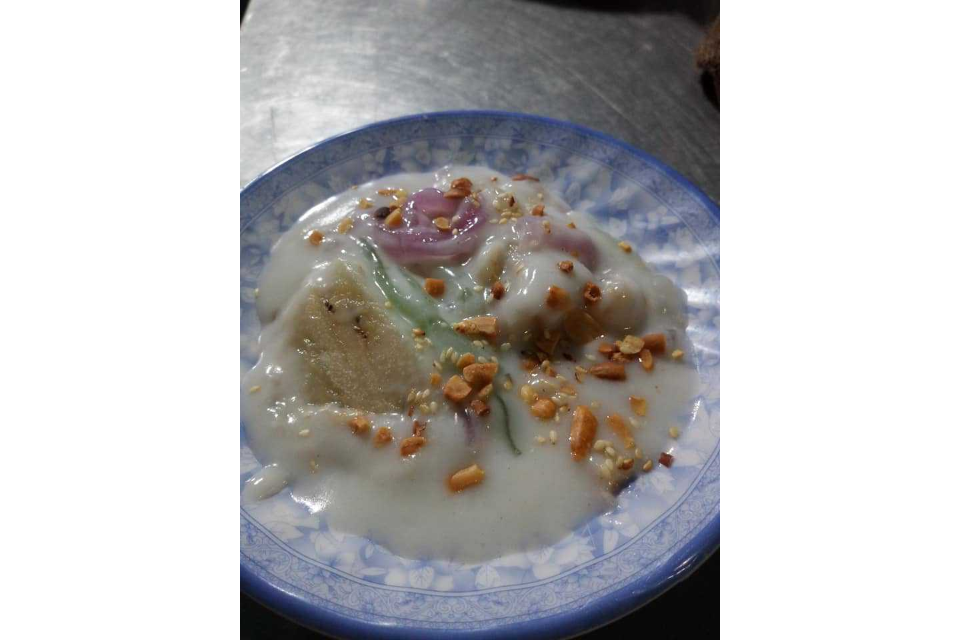 Chè Chuối Bánh Lọt 