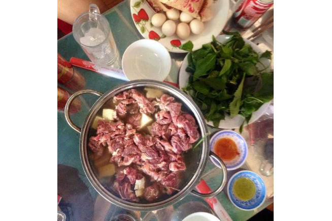 Lẩu Bắp Bò