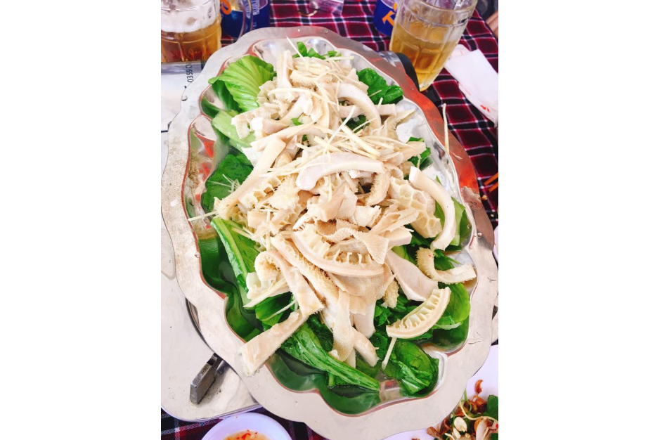 Bao Tử Hấp Cải Xanh