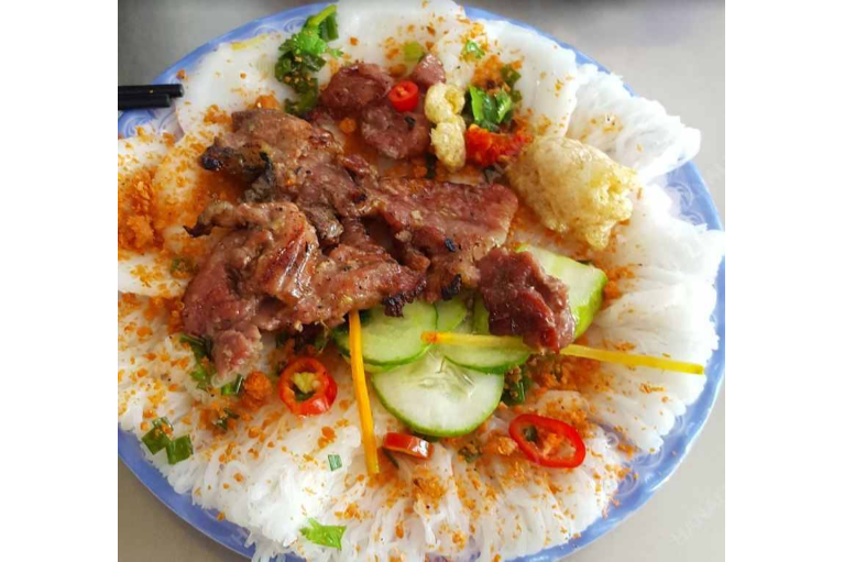Bánh Hỏi Thịt Nướng